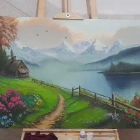 تابلوی نقاشی رنگ و روغن