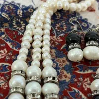 گردنبند مروارید اصل (ست) پرورشی|جواهرات|ارومیه, |دیوار