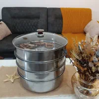 بخارپز استیل نو|ظروف پخت‌وپز|رشت, شالکو|دیوار