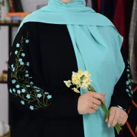 عبای گلرخ سبز آبی|لباس|تهران, دردشت|دیوار