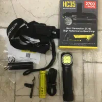 چراغ قوه و هدلایت نایتکر hc35