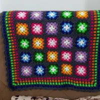 بافتنی رنگین کمان