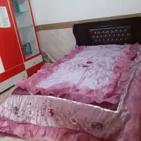 رو تختی ساتن دو نفره در حد نو|سرویس روتختی|اصفهان, مارچین|دیوار