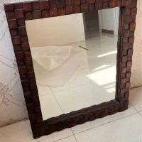 آینه قاب چوبی