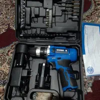 دریل شارژی ویوارکس دو باطری با تجهیزات|ابزارآلات|مشهد, رده|دیوار