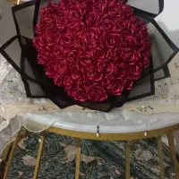 فروش فوری دسته گل ربانی ۷۰شاخه