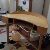 میز تحریر میز مطالعه میز کامپیوتر تمام چوب راش