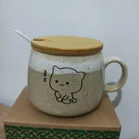 ماگ نوعه هدیه گرفتم برای یه نفر کات کردیم