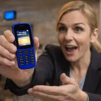 نوکیا 106 دو سیم‌کارت  نو و رجیستر شده گوشی ساده