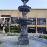 آبنماسنگی،ابنما گوی چرخشی،ابنما،فواره سنگی|صنایع دستی و سایر لوازم تزئینی|اصفهان, باغ فدک|دیوار