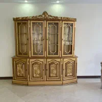 مبلمان فرانسوی ۹ نفره + ناهار خوری ۱۰ نفره + بوفه|مبلمان خانگی و میز عسلی|تهران, ظفر|دیوار