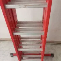 فروش نردبان شش متری تاشو درحدنو|ابزارآلات|سمنان, |دیوار