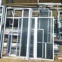 درب وپنجره آلمینیومی وانواع توری|مصالح و تجهیزات ساختمان|شاهینشهر, عطار|دیوار