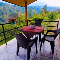 کلبه دوخوابه جنگلی جکوزی دردل جنگل قاسم نژاد|اجارهٔ کوتاه‌مدت ویلا و باغ|رامسر, |دیوار