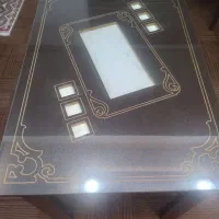 فروش میز ناهار خوری ۴ نفره.فقط میز موجود می باشد.|میز و صندلی غذاخوری|سیاهکل, |دیوار