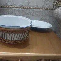 سوفله خوری چینی اصل،   ساخت سنگاپور|ظروف سرو و پذیرایی|شیراز, گل سرخ|دیوار