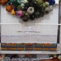 فروش نخ و نقشه سلاطین با دار|تابلو فرش|ملایر, |دیوار