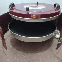 ماکروفر برقی گرد با تابه نسوز|اجاق گاز و لوازم برقی پخت‌وپز|تبریز, |دیوار