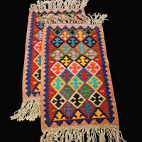 گلیم دستباف پشمی نو مناسب کادو