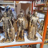 مجسمه های سرباز رومی سه تایی اک