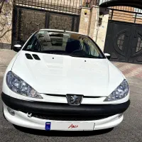 پژو 206 sd  v8 مدل 95 بدون رنگ