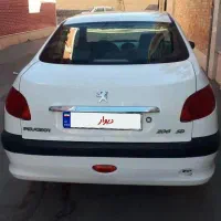 پژو206 صندوقدار v8|خودرو سواری و وانت|شهرضا, |دیوار