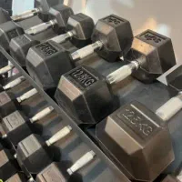 دمبل شش ضلعی چدنی