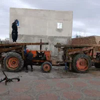 دستگاه حفاری دستگاه برقی و تراکتوری