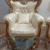 مبل سلطنتی ۷ نفره|مبلمان خانگی و میز عسلی|شاهرود, |دیوار