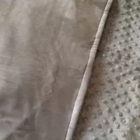 نمگیر مخمل دورو حاشیه کار گیپور کتان