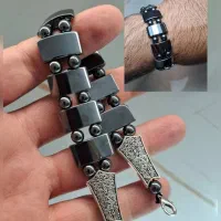 تسبیح زازا و دستبند حدید صینی اصل