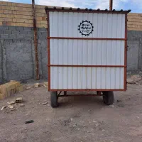 فروش یک عدد کانکس ۲×۲ چرخ دار