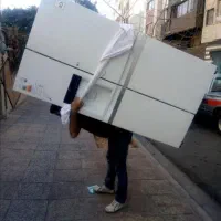 اسباب کشی کارگر خالی مبلمان حمل یخچال ساید تنها