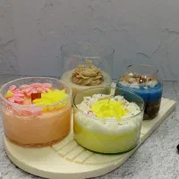 شمع جار و مرواریدی