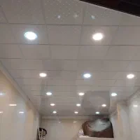 نصاب سقف کاذب کناف تایل ۶۰در۶۰ وpvc و قرنیز