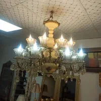 لوستر برنز برنجی|لوستر و چراغ آویز|رشت, آتشگاه|دیوار