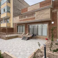 حیاط دوبلکس لوکس،ویلایی»املاک خورشید|فروش خانه و ویلا|سهند, |دیوار