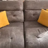 مبل راحتی ۷ نفره  کاناپه مدل تخت خواب شو مطابق عکس