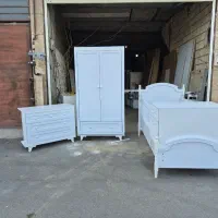 کمد لباس تخت دومنظوره و دراور سیسمونی|تخت و صندلی بچه|رشت, بازار|دیوار