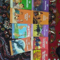 کتاب داستان و جدول به زبان انگلیسی