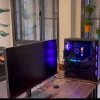 سیستم رندرینگ گرافیک 4070 TIمانیتور بنکیو ۳۲ اینچ