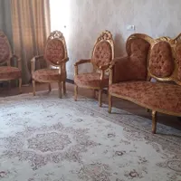 مبل سلطنتی ۹نفره چوبی