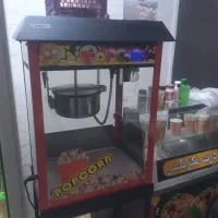 دستگاه پفیلا(پاپ کورن)silver