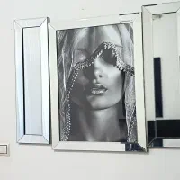 تابلو آیینه ای سه تیکه کاملا نو