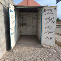 دکه فلزی دکه اهنی کانکس اهنی دکه فلافل|مصالح و تجهیزات ساختمان|مرودشت, رامجرد یک|دیوار