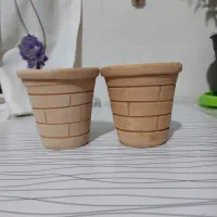 گلدان سفالی کوچک