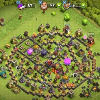 فروش کلش آف کلنز اول 55 تالار 10 کلن 5