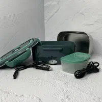 ظرف غذای فندکی و برقی استیل مدل Unique