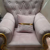 کاملا سالم نونو بدونه هیچ خرابی همراه با عسلی هاش|مبلمان خانگی و میز عسلی|نورآباد, |دیوار