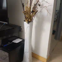 درختچه تزئینی ،گلدان شیشهای،کوزه ای،میز تلفن چوبی|حراج|کرج, شهرک فهمیده|دیوار